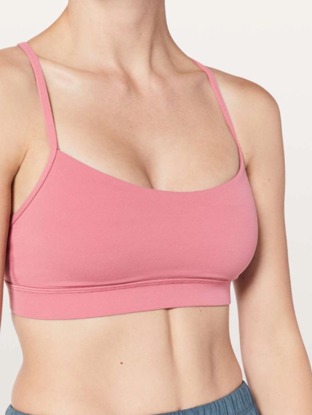 Lululemon Flow Y Bra Nulu Sports Bra Size 8